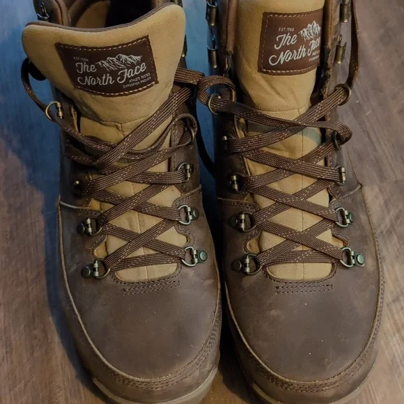 North Face Brown Berkeley Cold Weather Boots - 12 - Picture 2 of 6